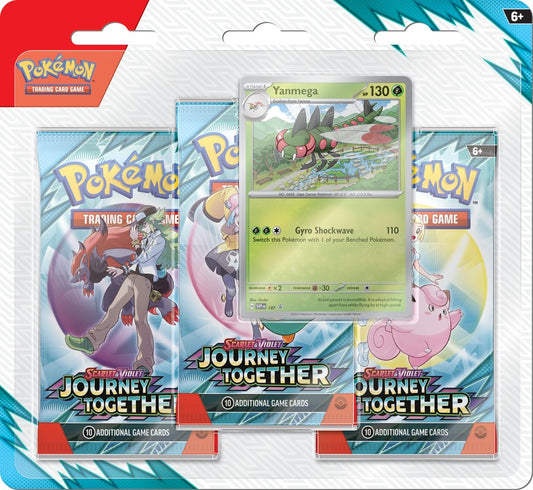 Pokemon - Scarlet and Violet - Journey Together - 3 Pack Blister