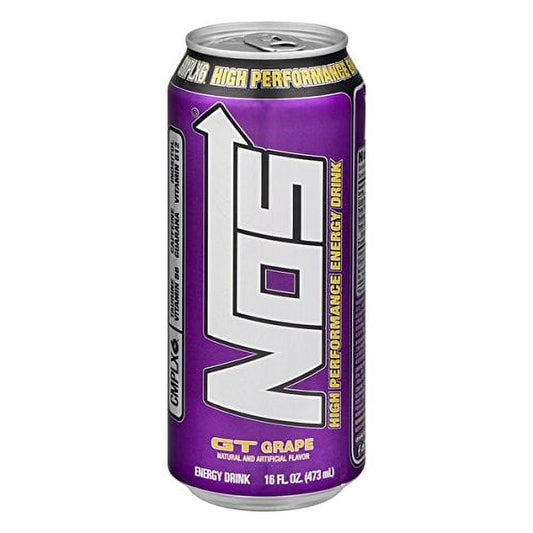 NOS - High Performance Energy Drink - Grape 16 oz
