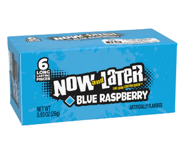 Now and Later - Blue Raspberry Hard Candy (.93oz)