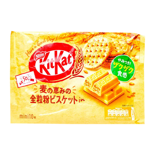 Nestle - Kit Kat - Graham Cookie (3.9 oz bag) - Product of Japan