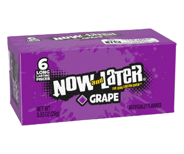 Now and Later - Grape Hard Candy (.93oz)