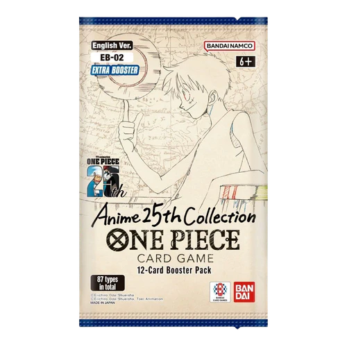 One Piece - Anime 25th Collection - EB02 - Japanese Booster Pack