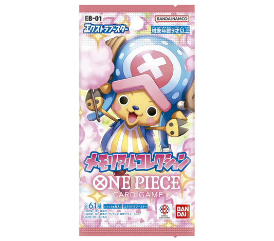 One Piece - Memorial Collection - EB01 - Japanese Booster Pack