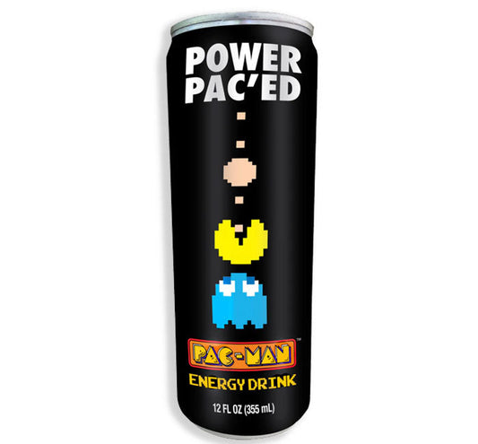 Pac-Man - Power Pac Ed Energy Drink - 12oz