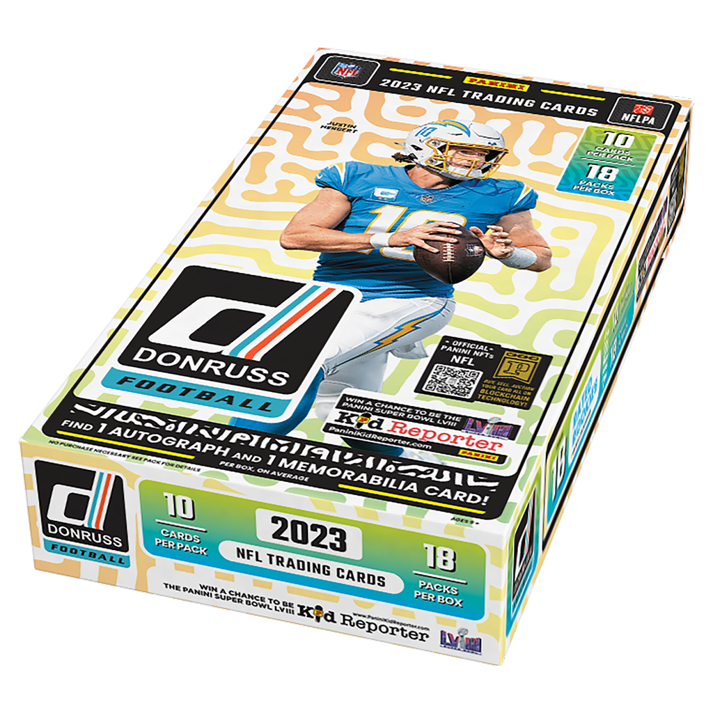 Panini Donruss Football Hobby Box NFL 2023 CARDPOPUSA