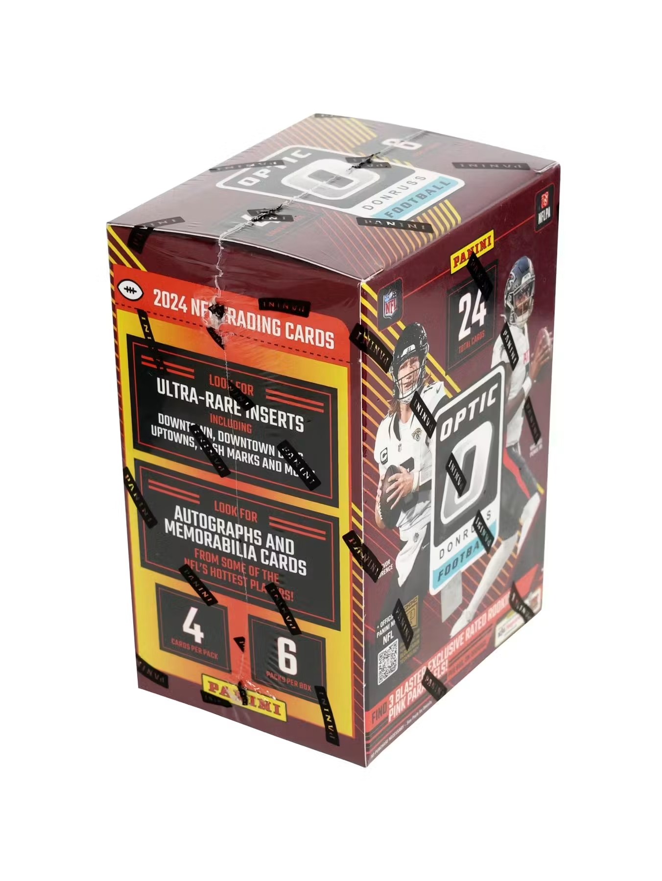 Panini - Donruss Optic - NFL Football - Pink Parallels - 2024 - Blaster Box