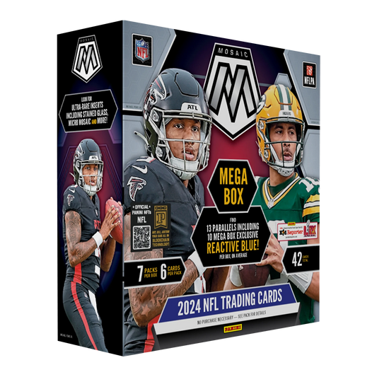 Panini - Mosaic - Football Mega Box NFL 2024 - Reactive Blue