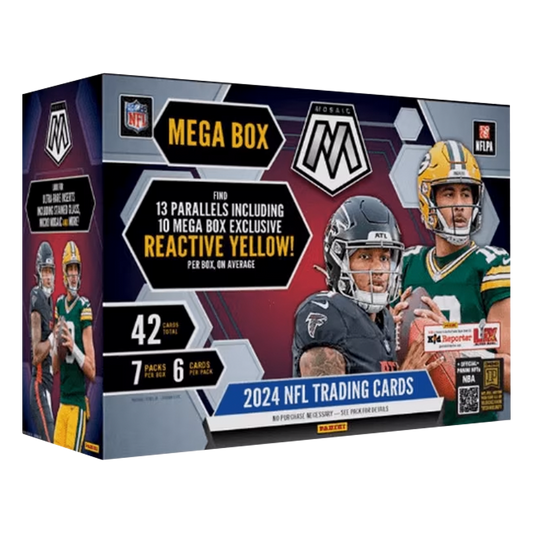 Panini - Mosaic - Football Mega Box NFL 2024 (Retail) - Reactive Yellow