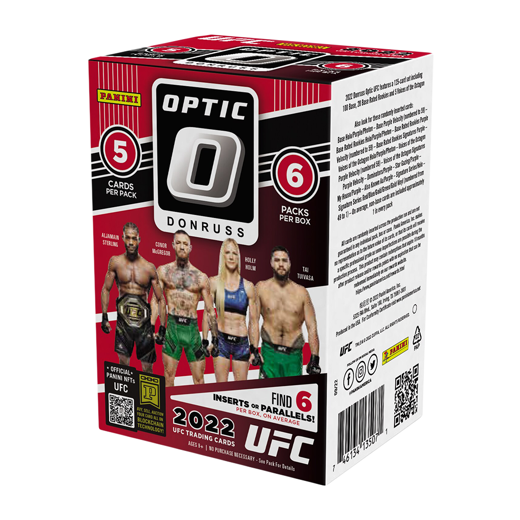 Panini Optic Donruss UFC Blaster Box 2022 CARDPOPUSA