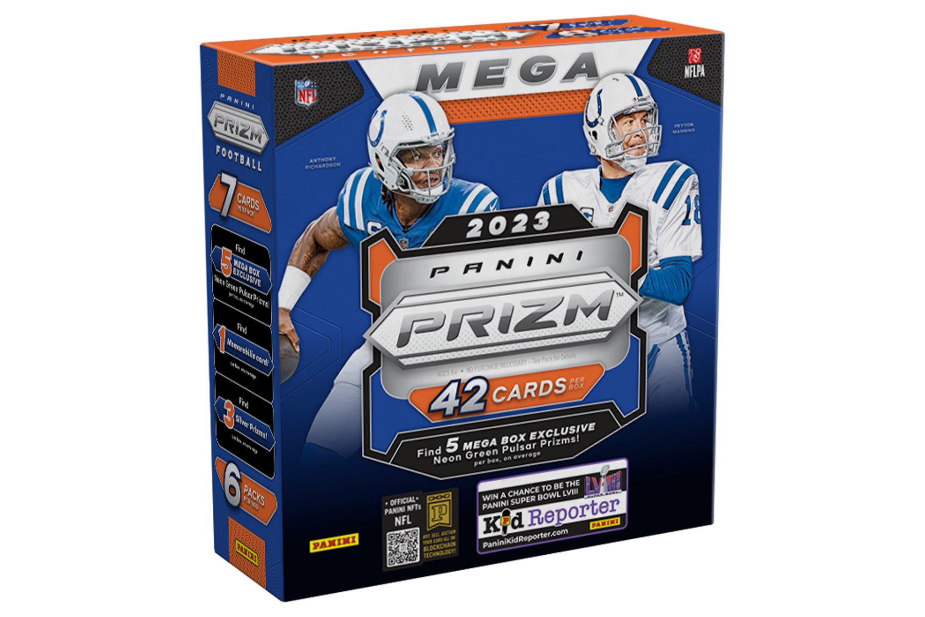 Panini Prizm Football 2023 Retail Mega Box CARDPOPUSA