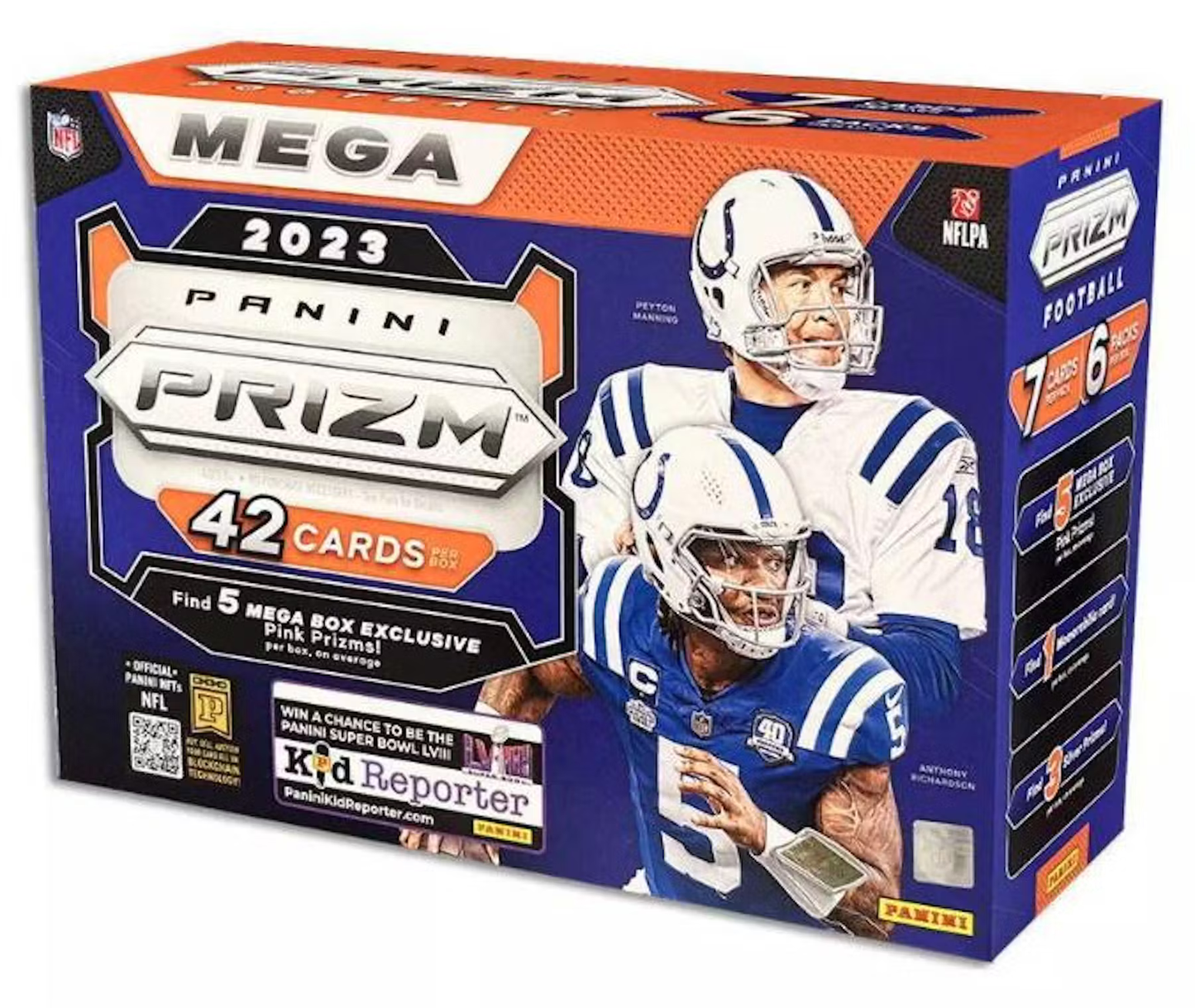 Panini Prizm Football 2023 Retail Mega Box (Target Exclusive) CARDPOPUSA