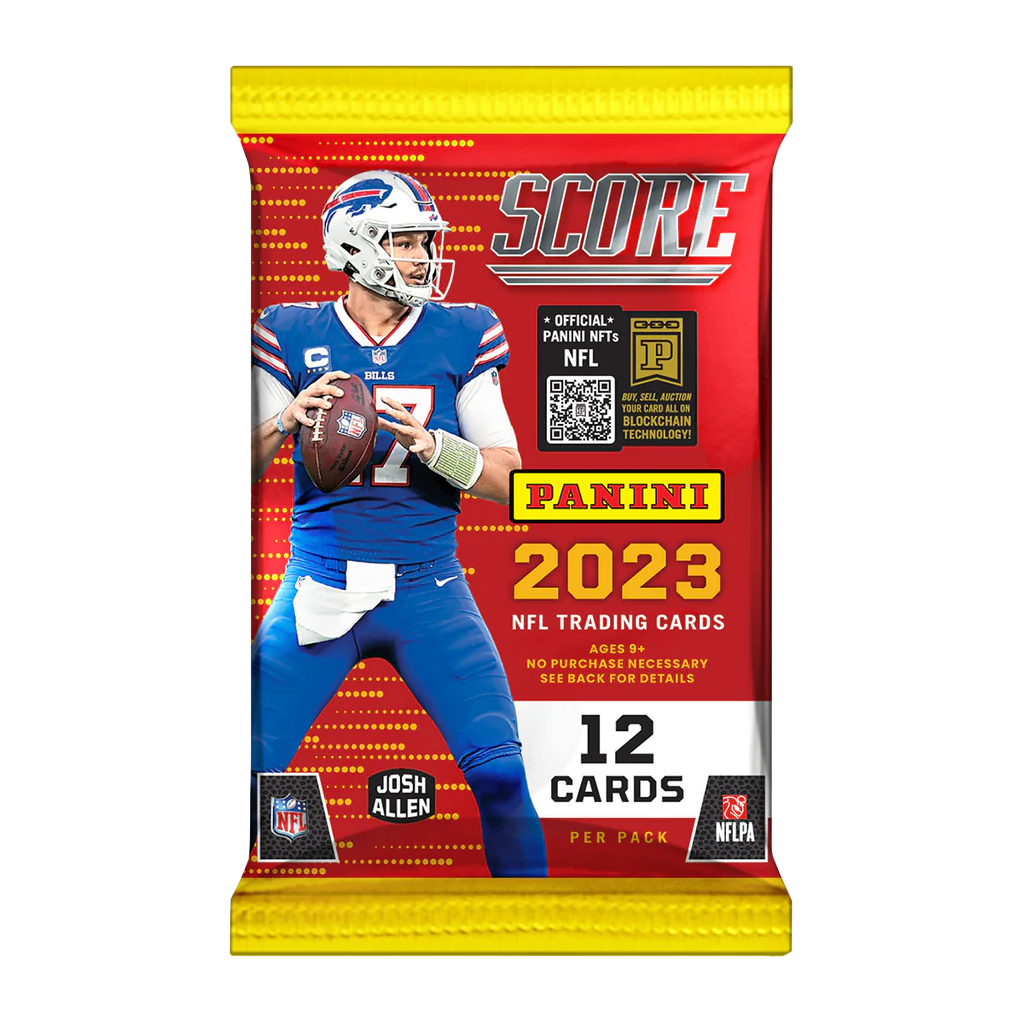 Panini Score Football Hanger Pack NFL 2023 CARDPOPUSA