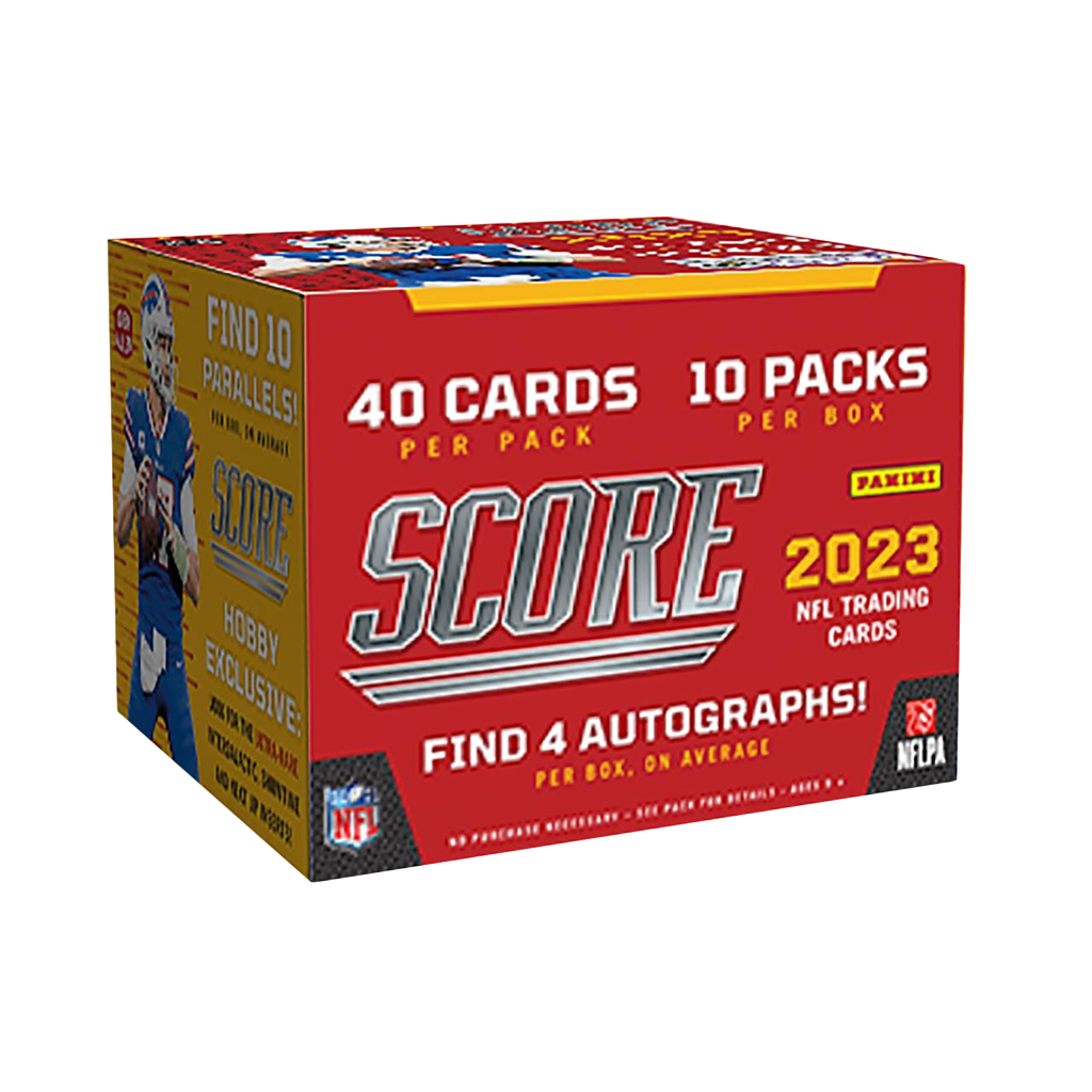 Panini Score Football Hobby Box NFL 2023 CARDPOPUSA