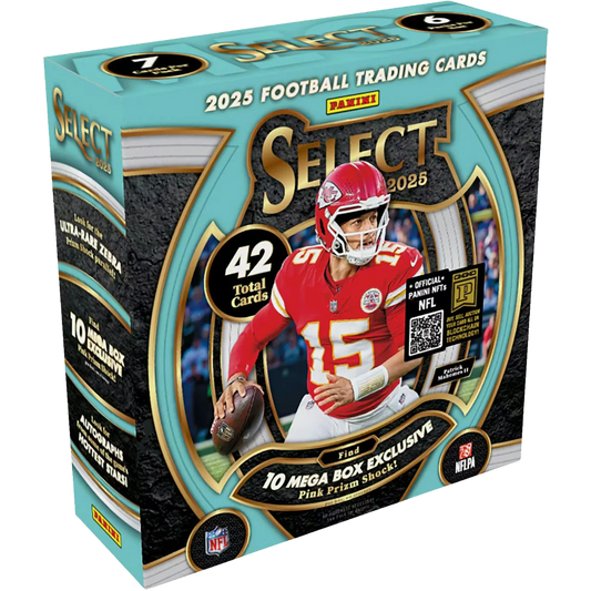 Panini - Select - NFL Football - Pink Shock Prizm - 2025 - Mega Box