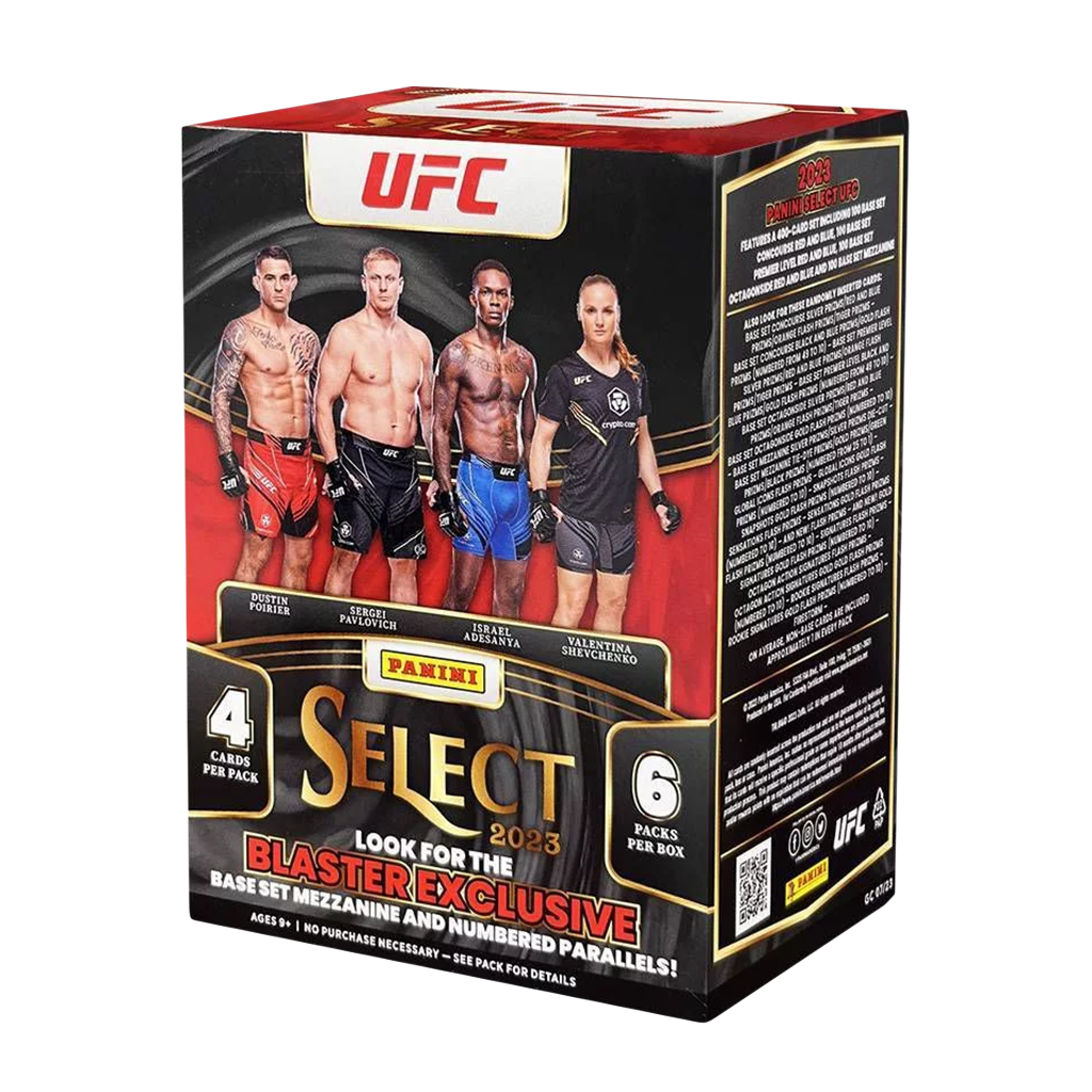 Panini Select UFC Blaster Box 2023 CARDPOPUSA