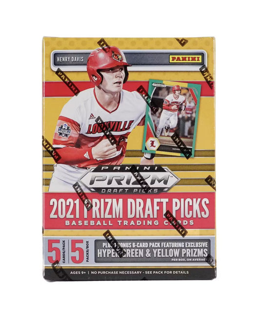 Panini - Prizm Draft Picks - College Baseball - Blaster Box - 2021