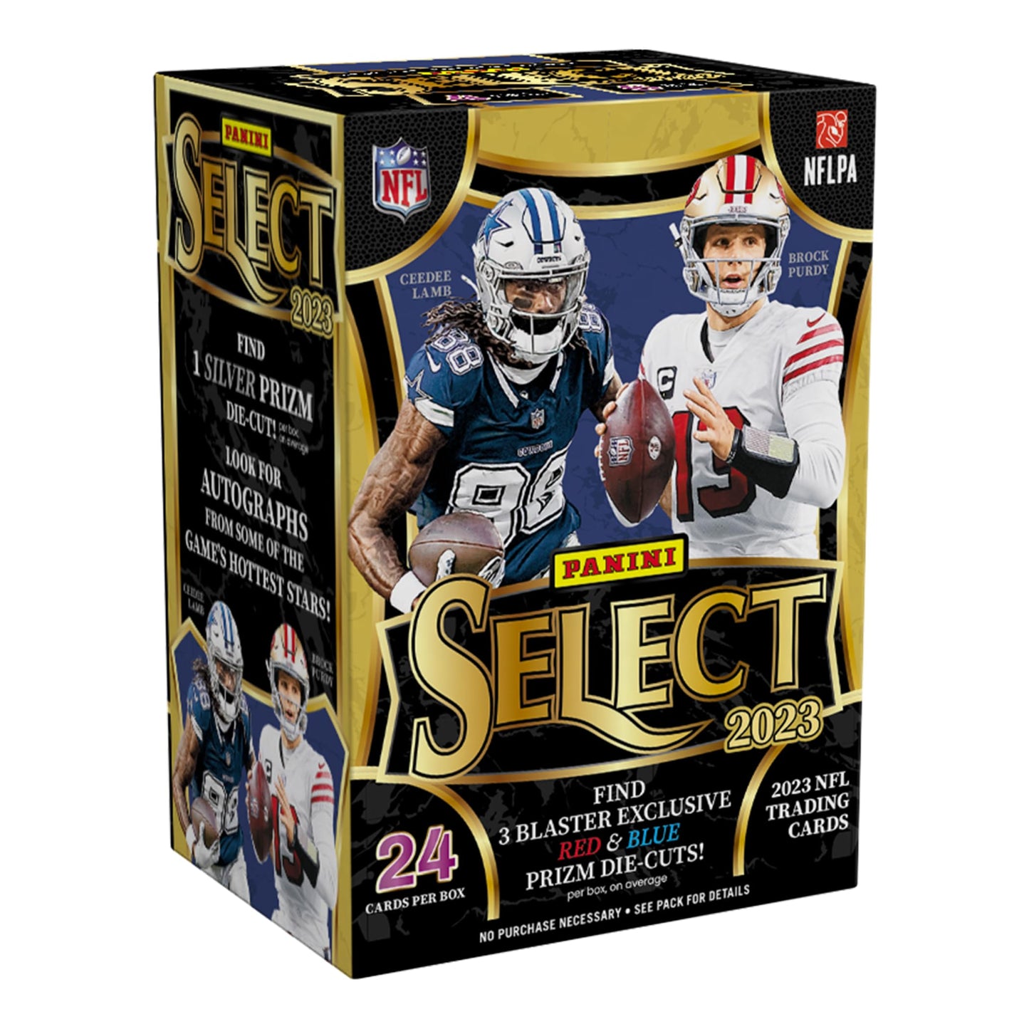 Panini - Select - NFL Blaster Box 2023 - Red Blue Prizm Die Cut