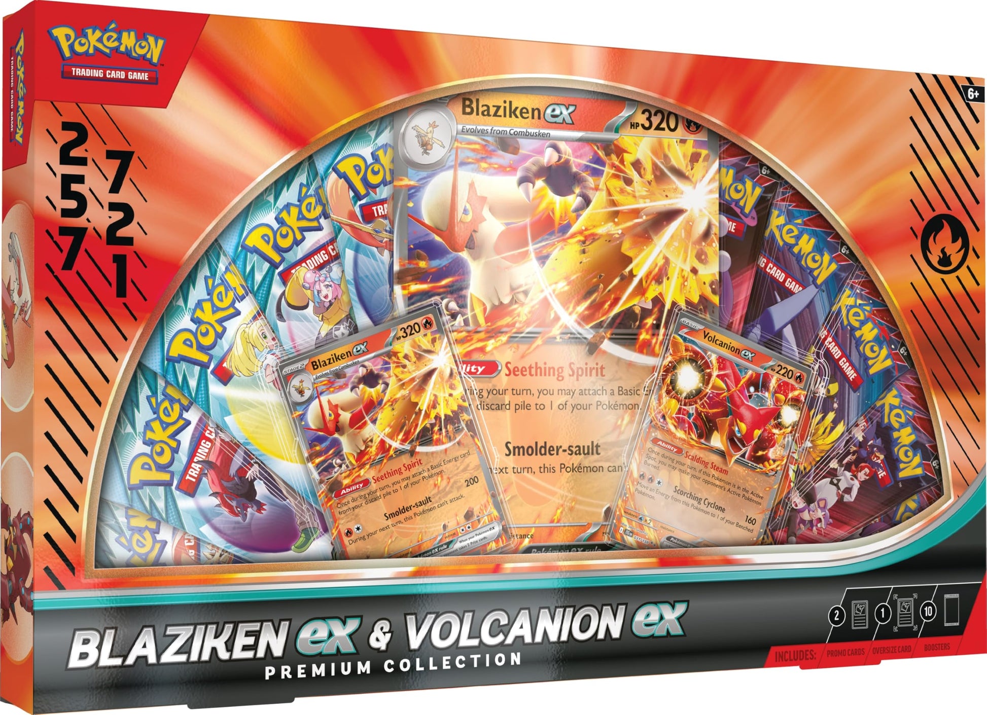 Pokémon - Blaziken ex & Volcanion ex - Premium Collection