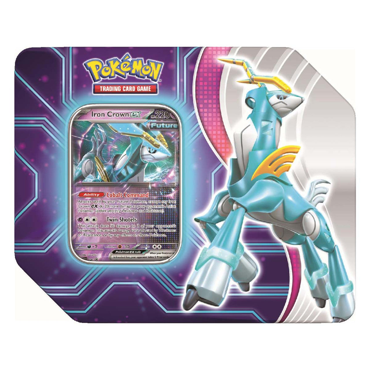 Pokémon - Scarlet & Violet - Paradox Destinies - Tins- Iron Crown Ex