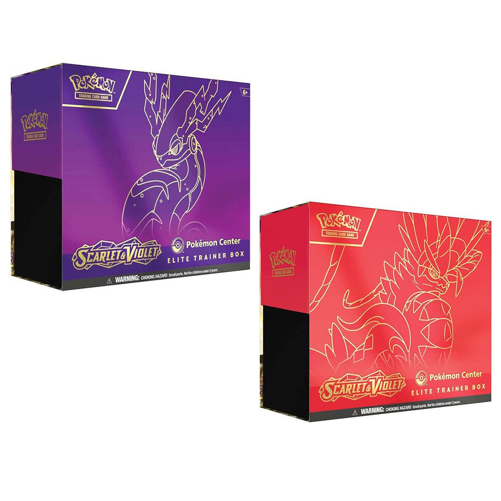 Pokemon - Scarlet and Violet - Pokemon Center - Elite Trainer Box