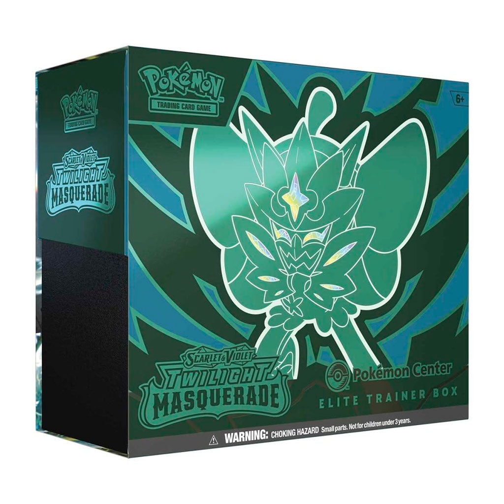 Pokemon - Scarlet and Violet - Twilight Masquerade - Pokemon Center - Elite Trainer Box