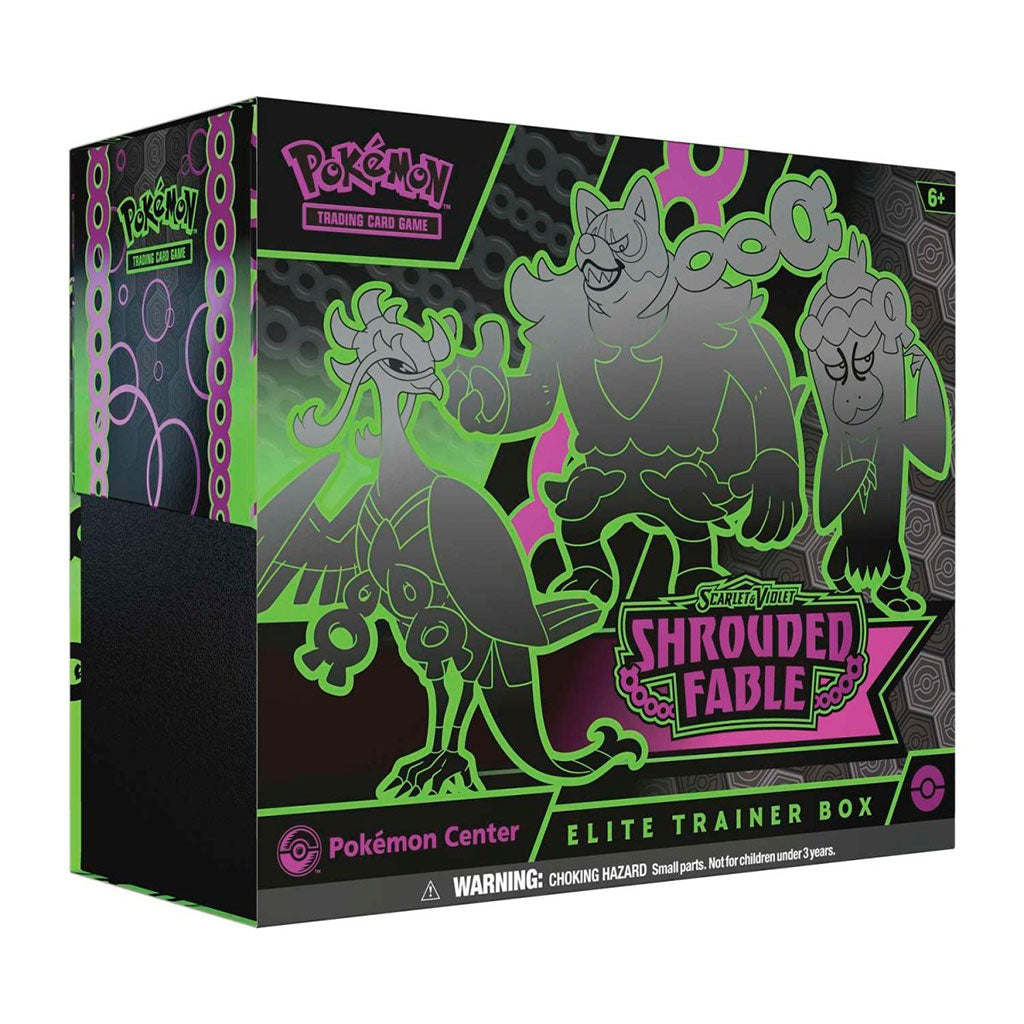 Pokemon - Scarlet and Violet - Shrouded Fable - Pokemon Center - Elite Trainer Box