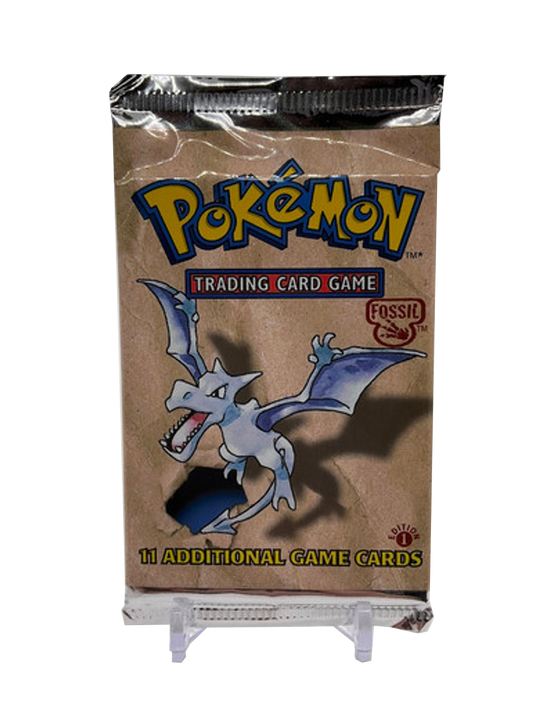 Pokemon - Fossil - 1st Edition - One \Touch Case Booster Pack