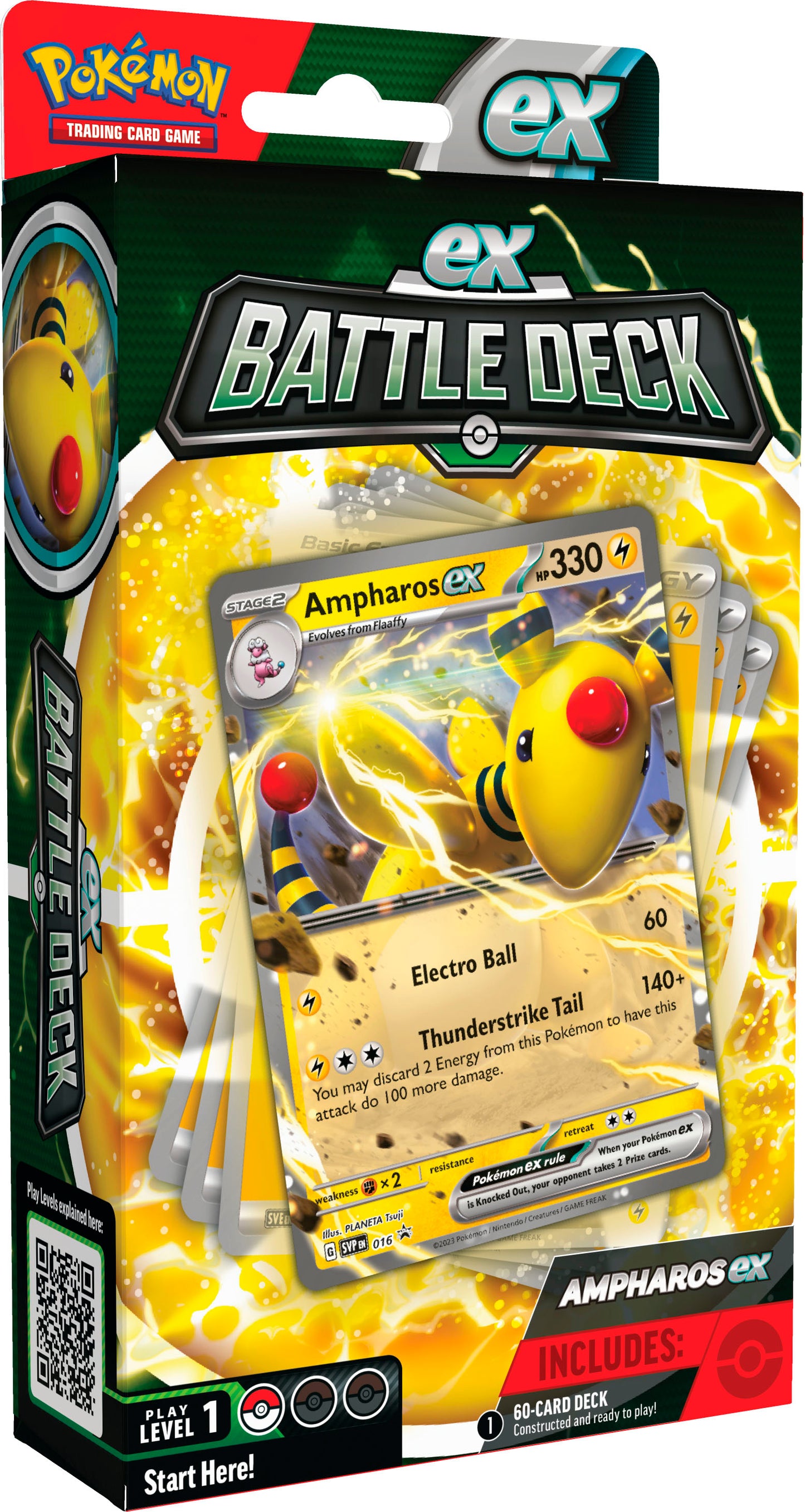 Pokemon - Ampharos ex - Battle Deck