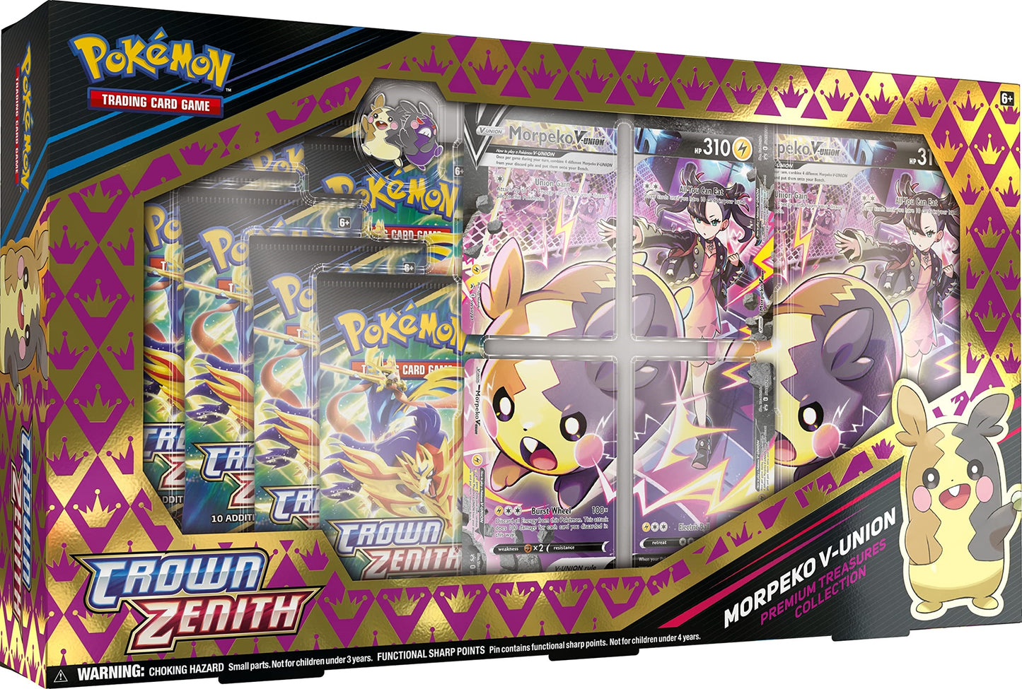 Pokemon - Crown Zenith - Morpeko V-Union - Premium Treasure Collection