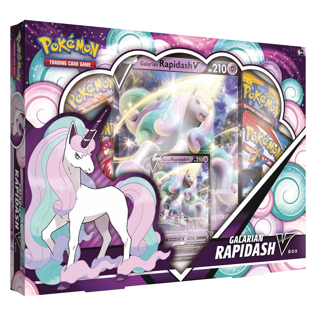 Pokemon - Galarian Rapidash V - Box