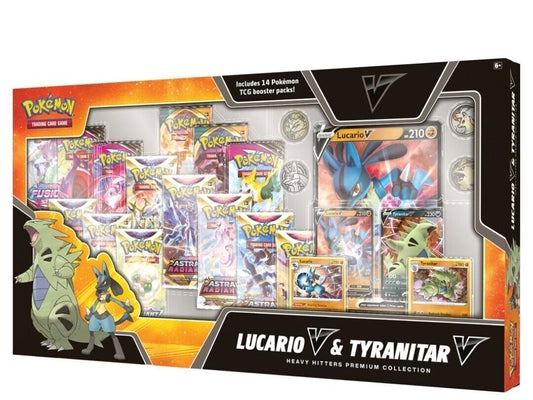 Pokemon - Lucario V and Tyranitar V - Heavy Hitters - Premium Collection