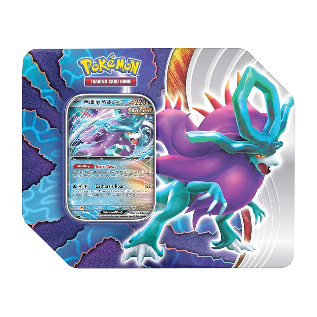 Pokémon - Paradox Clash Tin - (Walking Wake ex)