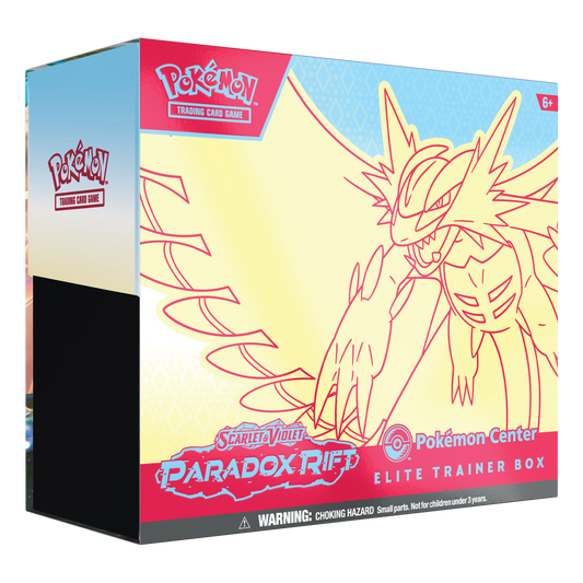 Pokémon - Pokemon Center - Scarlet & Violet - Paradox Rift - Elite Trainer Box - Roaring Moon