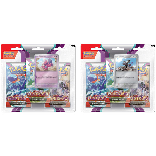 Pokémon - Scarlet & Violet - Paldea Evolved - 3 Pack Blister