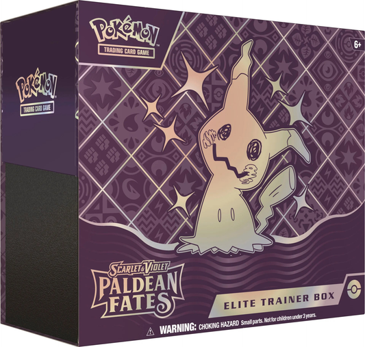 Pokémon - Scarlet & Violet - Paldean Fates - Elite Trainer Box