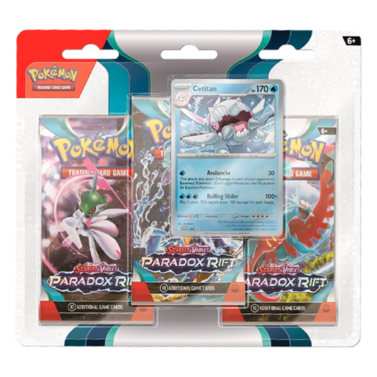 Pokémon - Scarlet & Violet - Paradox Rift - 3 Pack Blister