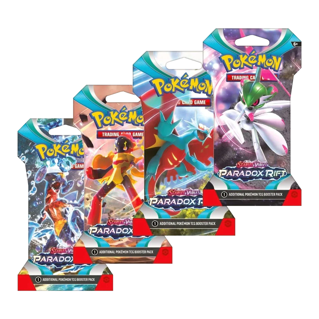 Pokémon - Scarlet & Violet - Paradox Rift - Sleeved Booster Pack ...