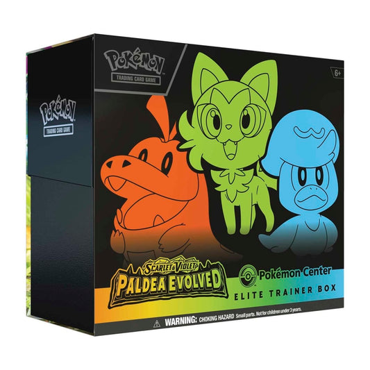 Pokémon - Scarlet & Violet - Pokemon Center - Paldea Evolved - Elite Trainer Box