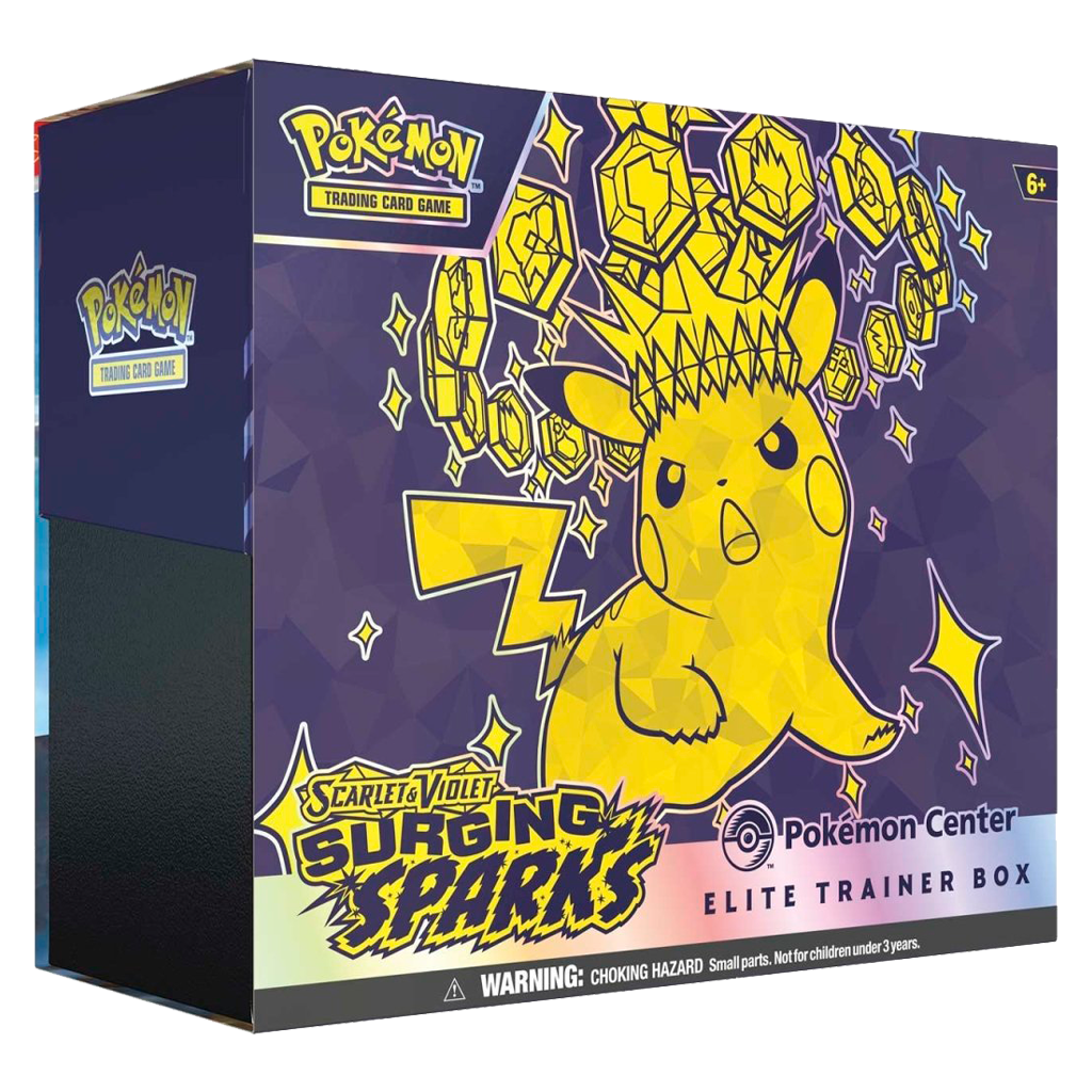 Pokemon - Scarlet and Violet - Surging Sparks - Pokemon Center - Elite Trainer Box