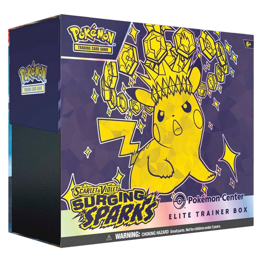 Pokemon - Scarlet and Violet - Surging Sparks - Pokemon Center - Elite Trainer Box