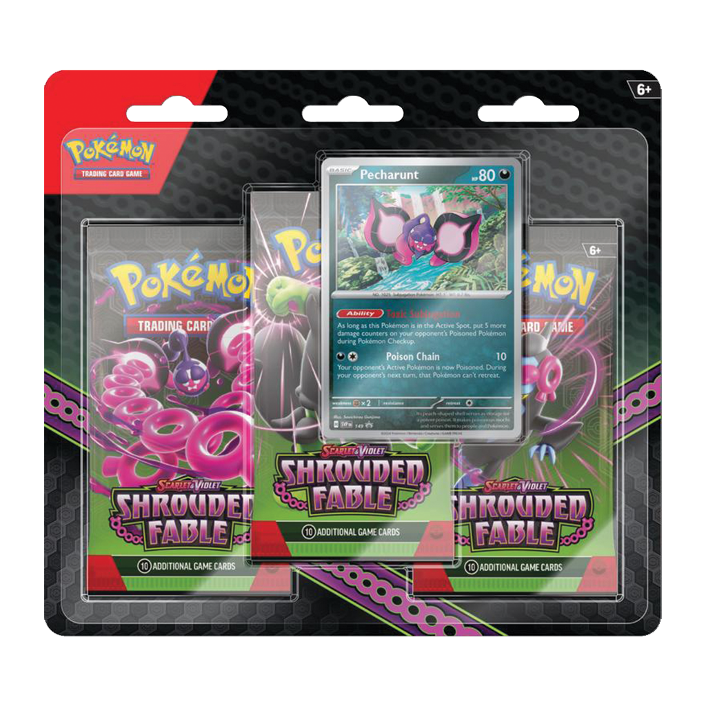 Pokemon - Scarlet and Violet - Shrouded Fable - 3 Pack Blister