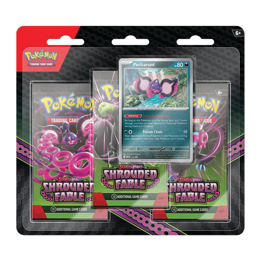 Pokemon - Scarlet and Violet - Shrouded Fable - 3 Pack Blister