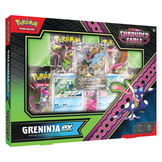 Pokémon - Scarlet & Violet - Shrouded Fable - Greninja ex - Illustration Collection