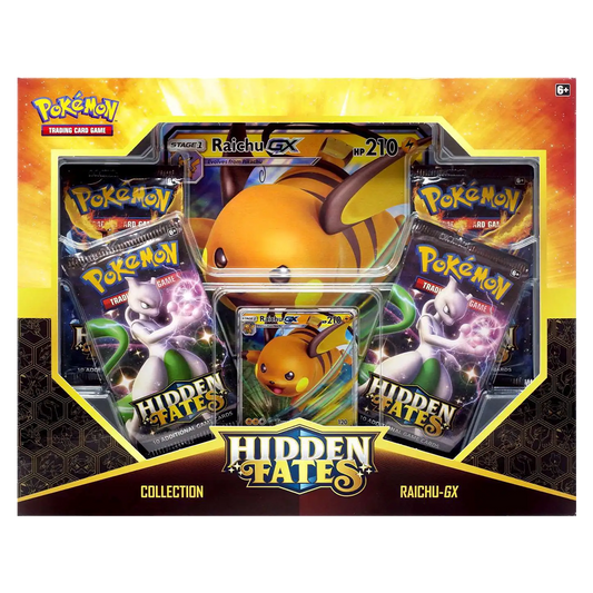 Pokemon - Sun and Moon - Hidden Fates - Raichu GX - Collection