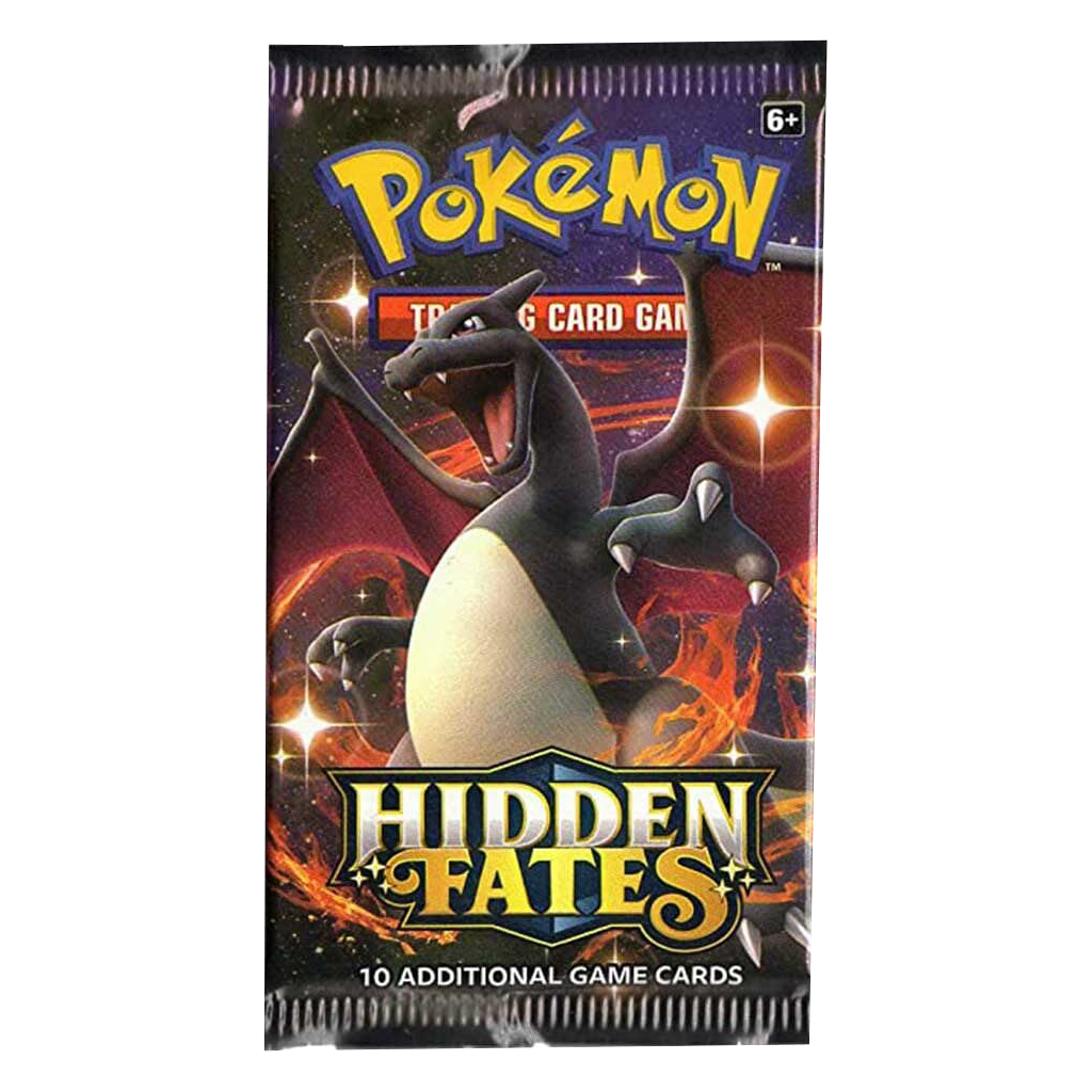 Pokémon - Sun & Moon - Hidden Fates - Single Booster Pack - Styles May Vary