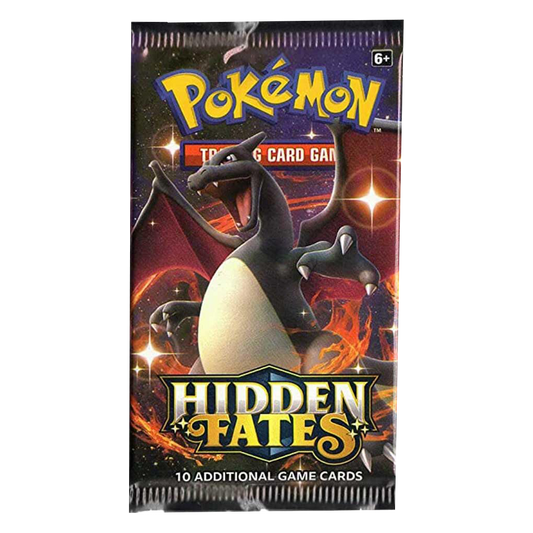 Pokémon - Sun & Moon - Hidden Fates - Single Booster Pack - Styles May Vary