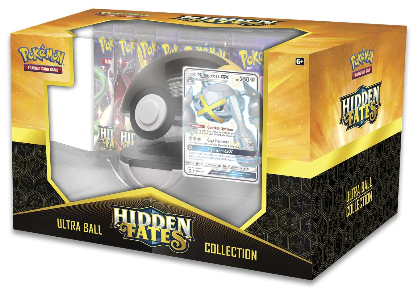 Pokemon - Sun and Moon - Hidden Fates - Ultra Ball - Premium Collection