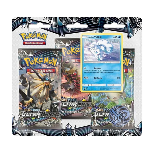 Pokémon - Sun & Moon - Ultra Prizm - 3 Pack Blister