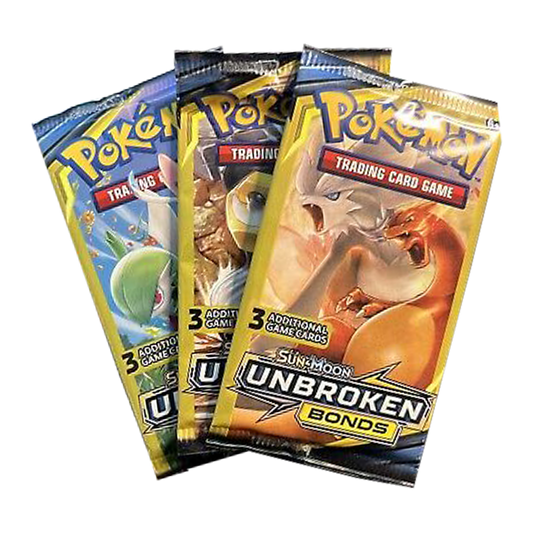 Pokemon - Sun and Moon - Unbroken Bonds - Dollar Tree Pack