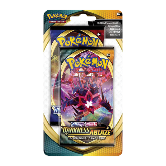 Pokemon - Sword and Shield - Darkness Ablaze - 2 Pack Checklane Blister
